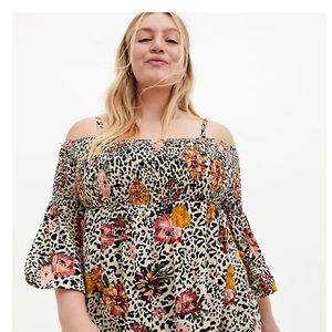 Torrid cold shoulder Top